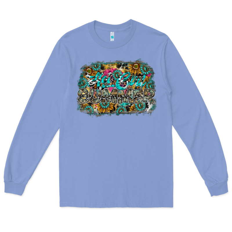 Hot Mom Summer Long Sleeve Tee by CowhideDigitalArt | Teevron