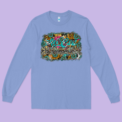 Hot Mom Summer Long Sleeve Tee Designed By Cowhidedigitalart