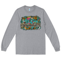Heather Grey hot mom summer Long Sleeve Tee - CowhideDigitalArt