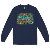 Navy hot mom summer Long Sleeve Tee - CowhideDigitalArt