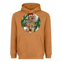 Meerkat Cockapoo Christmas Heavyweight Hoodie - RanaPortraitStore