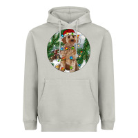 Moon Dust Cockapoo Christmas Heavyweight Hoodie - RanaPortraitStore