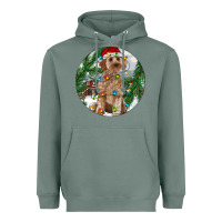 Cockapoo Christmas Heavyweight Hoodie | Teevron