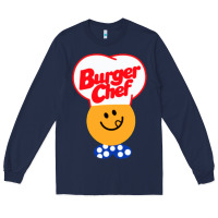 Navy burger chef Long Sleeve Tee - linhVisuals