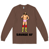 Chestnut savage af Long Sleeve Tee - linhVisuals