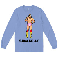 Colony Blue savage af Long Sleeve Tee - linhVisuals
