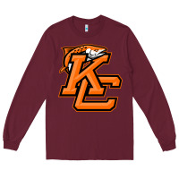 Burgundy kalama high school, kalama Long Sleeve Tee - linhVisuals