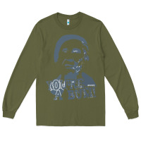 Army Green rocky Long Sleeve Tee - linhVisuals