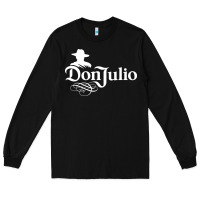 Black don julio Long Sleeve Tee - linhVisuals