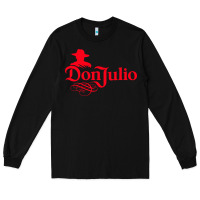 Black don julio Long Sleeve Tee - linhVisuals