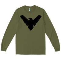 Army Green nightwing Long Sleeve Tee - linhVisuals