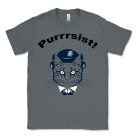 Charcoal Heather Purrrsist Classic Tee - Bettercallsaul