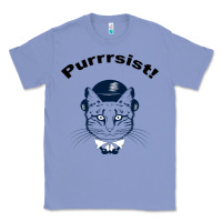 Colony Blue Purrrsist Classic Tee - Bettercallsaul