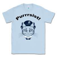 Dusty Blue Purrrsist Classic Tee - Bettercallsaul