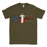 Army Green abuela jesus christ Classic Tee - Jasminsmagicworld