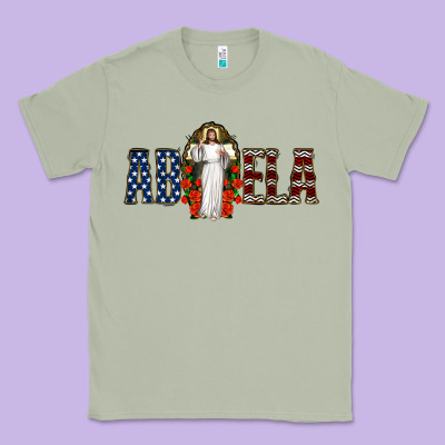 Abuela Jesus Christ Classic Tee Designed By Jasminsmagicworld