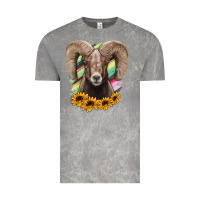 Cloud Rock Bighorn Sheep Vintage Tee - RanaPortraitStore