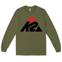 Army Green k2 ski snowboarding Long Sleeve Tee - linhVisuals