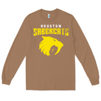 Toasted Coconut houston sabercats Long Sleeve Tee - linhVisuals