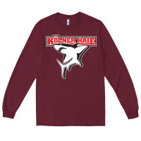Burgundy kölner haie Long Sleeve Tee - linhVisuals