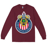 Burgundy guadalajara Femenil Long Sleeve Tee - linhVisuals