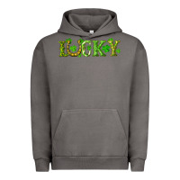 Pigment Tornado st. patrick's day lucky with clovers and horseshoe Urban Hoodie - RanaPortraitStore