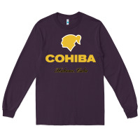 Plum nice cohiba - habana cuba Long Sleeve Tee - linhVisuals