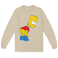 Mushroom TRIPY BART SIMPSONS Long Sleeve Tee - linhVisuals
