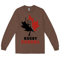Chestnut canada rugby Long Sleeve Tee - linhVisuals