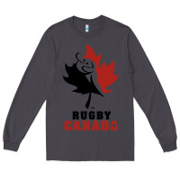 Smoke canada rugby Long Sleeve Tee - linhVisuals