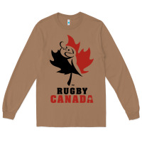 Toasted Coconut canada rugby Long Sleeve Tee - linhVisuals