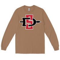 Toasted Coconut san diego state aztecs Long Sleeve Tee - linhVisuals