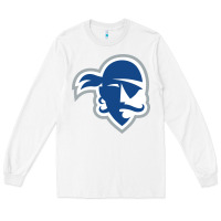 White seton hall pirates Long Sleeve Tee - linhVisuals