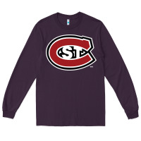 Plum st cloud state huskies Long Sleeve Tee - linhVisuals