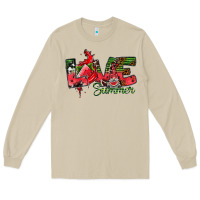 Mushroom Love Summer Long Sleeve Tee - CowhideDigitalArt