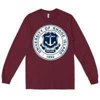 Burgundy university of rhode island Long Sleeve Tee - linhVisuals