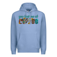 Colony Blue you had me at coffee Premium Hoodie - Artiststas