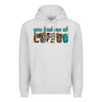 Dove Grey you had me at coffee Premium Hoodie - Artiststas