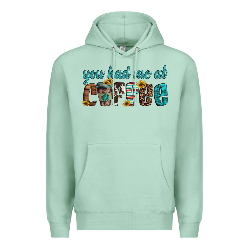 You Had Me At Coffee Premium Hoodie by Artiststas | Teevron