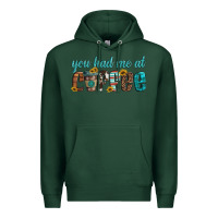 Sports Green you had me at coffee Premium Hoodie - Artiststas
