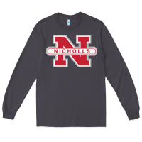 Smoke nicholls state colonels wordmark Long Sleeve Tee - linhVisuals