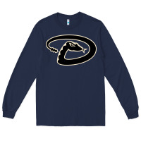 Navy D Backs Baseball Long Sleeve Tee - linhVisuals