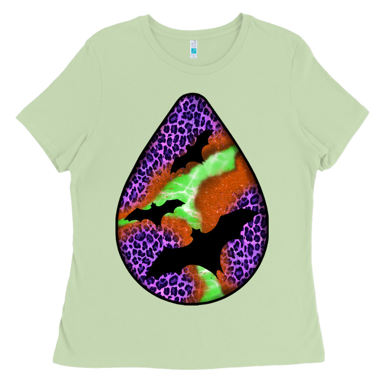 Halloween Bat  Teardrop Ladies Tee by BundleAndBundleShop | Teevron