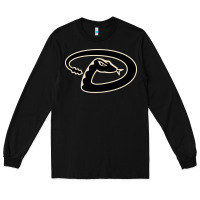 Black D Backs Baseball Long Sleeve Tee - linhVisuals