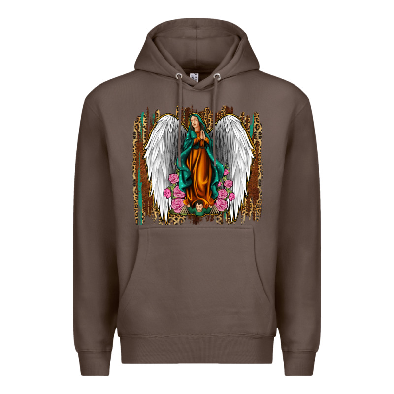 Lady Of Guadalupe Premium Hoodie by Jasminsmagicworld | Teevron