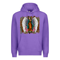 Purple lady of guadalupe Premium Hoodie - Jasminsmagicworld