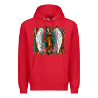 Red lady of guadalupe Premium Hoodie - Jasminsmagicworld