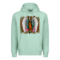 Seafoam lady of guadalupe Premium Hoodie - Jasminsmagicworld