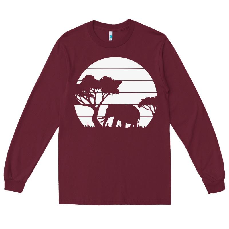 Elephant Art Long Sleeve Tee by linhVisuals | Teevron