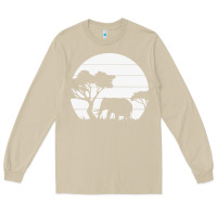 Mushroom elephant art Long Sleeve Tee - linhVisuals